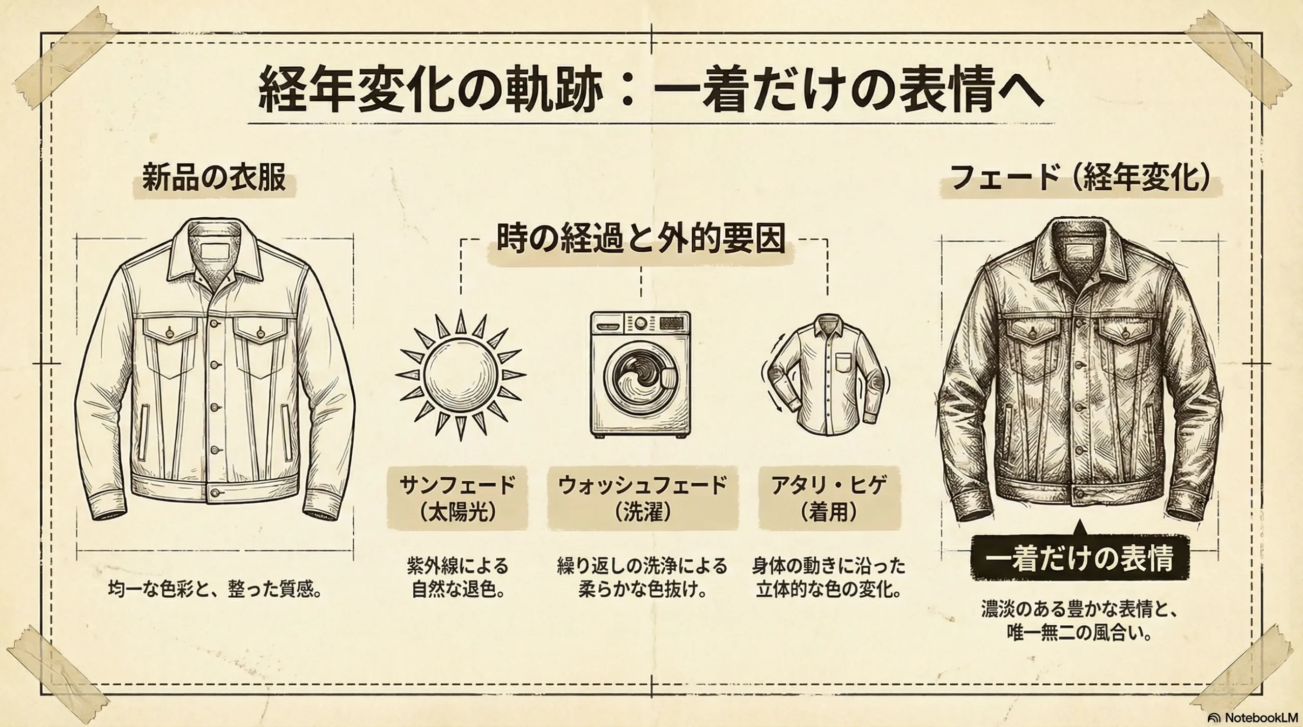 フェード感の育て方タイムラインのインフォグラフィック