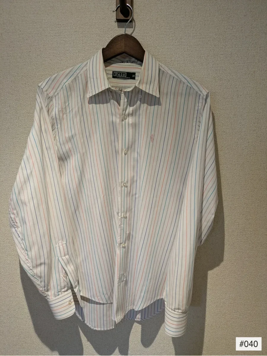シャツ・スモック 白シャツ・柄シャツ #040