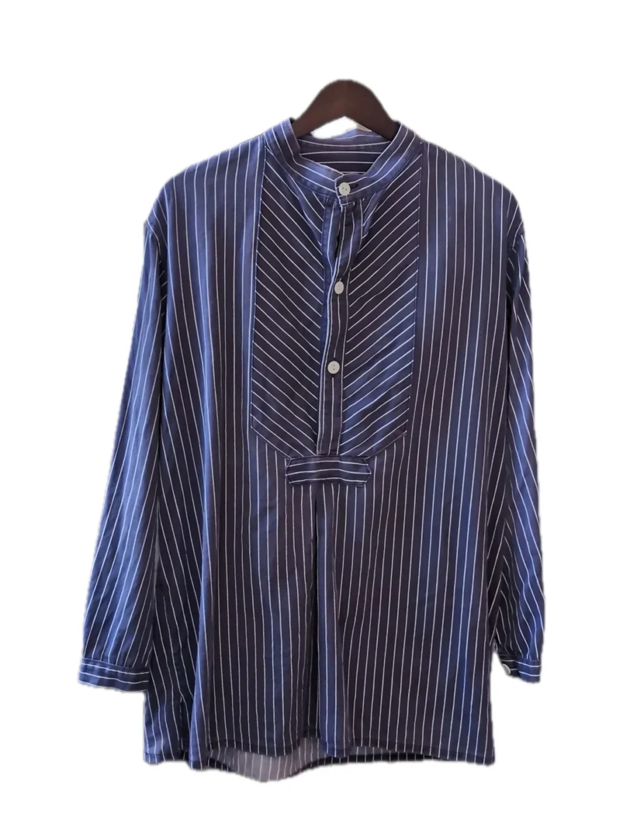 70〜80年代 フィッシャーマンシャツ コットン（No.35）